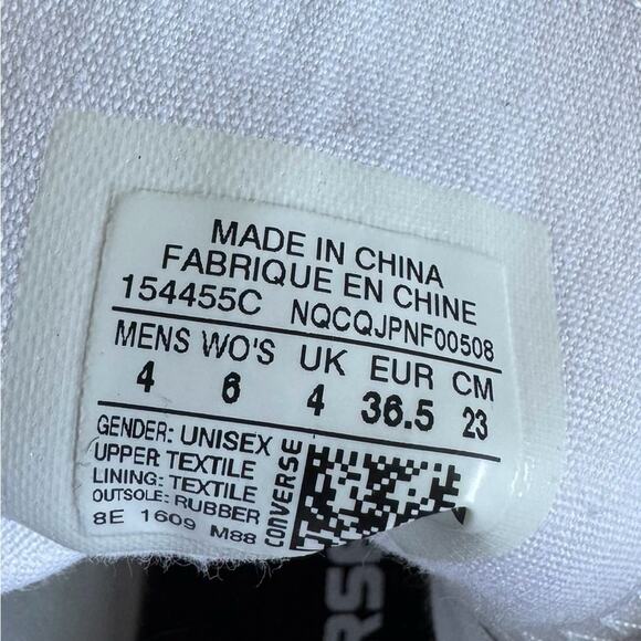 Converse Allstar Chuck Taylor festival bag geo print sneaker women’s 6 NWOB - Picture 7 of 9